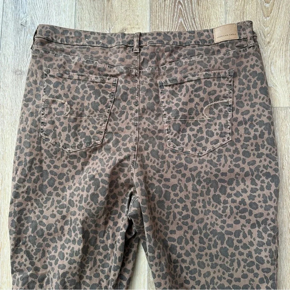 American Eagle Next Level Stretch Curvy Super High-Rise Jeggings Size 22 GUC - Picture 6 of 9